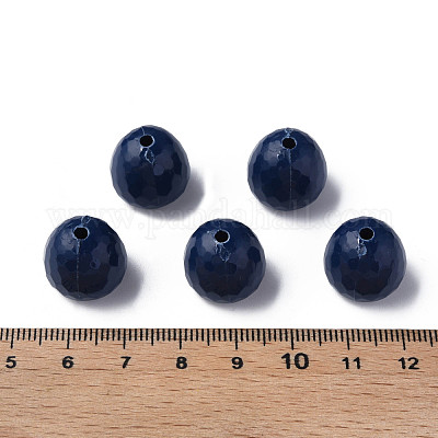 Непрозрачные акриловые бусины&nbsp;MACR-S373-10A-A06-1