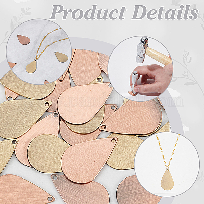 30шт 2 цвета латунные подвески KK-ME0001-38-1