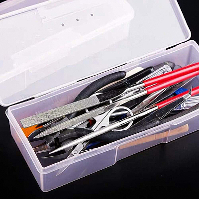 Пластиковые бисера контейнеры&nbsp;LS-CON-WH0068-72-1