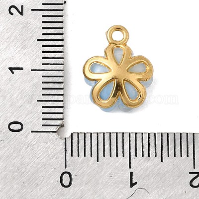 Сплав стекла амулеты FIND-C079-05G-04-1