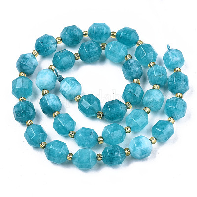 Бусы из натурального доломита&nbsp;G-T131-85B-15-1