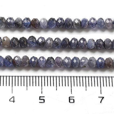 Натуральный танзанит бисер пряди G-G161-B14-01-1