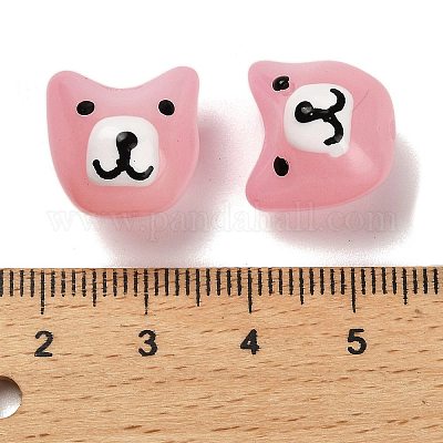 Выпечка окрашенные стеклянные бусины LAMP-I028-02C-1