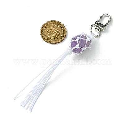 Плетеный нейлоновый мешочек HJEW-JM01852-1