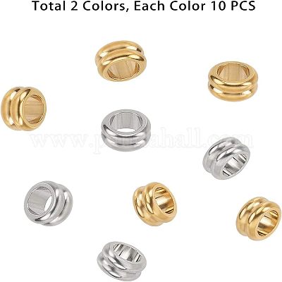 Бусины из нержавеющей стали 304 STAS-UN0004-37-1