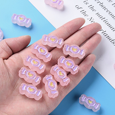 Прозрачные акриловые бусины&nbsp;MACR-S374-05B-06-1