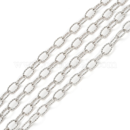 Антикоррозийные цепи из стерлингового серебра 925 пробы с родиевым покрытием&nbsp;STER-F052-14P-1