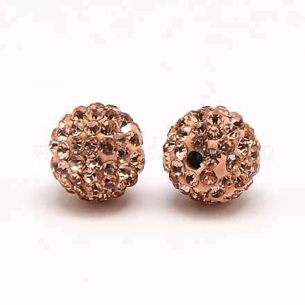 Бусины со стразами RB-A053-8mm-25-1