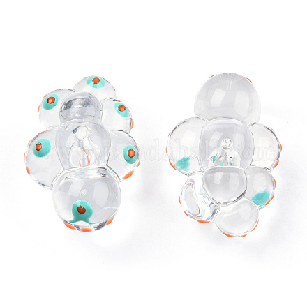 Прозрачные акриловые бусины&nbsp;ACRC-T012-01-A01-1