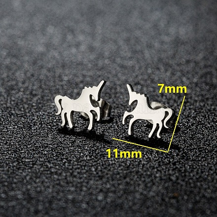 201 серьги-гвоздики из нержавеющей стали FS-WGB18B1-34-1