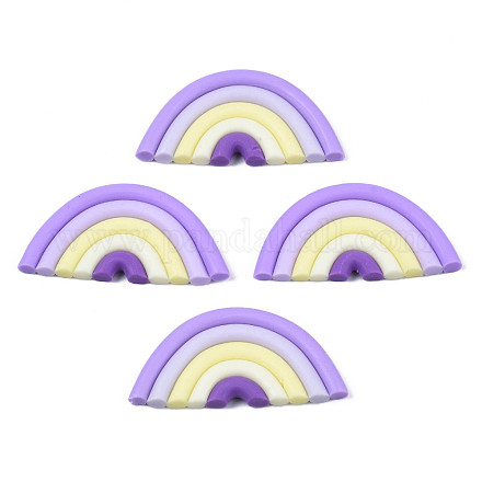 Кабошоны из полимерной глины ручной работы CLAY-N010-030-07-1