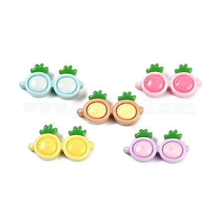 Кабошоны из смолы&nbsp;RESI-H166-17H-1