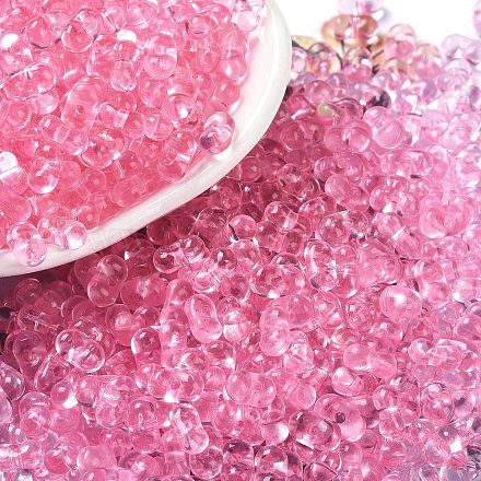 Прозрачные акриловые бусины TACR-G049-01G-1