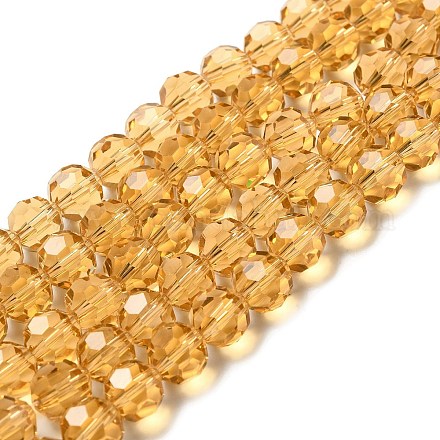 Прозрачные стеклянные бусины EGLA-A035-T10mm-D17-1