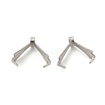 Не тускнеющая хирургическая нержавеющая сталь 316 с застежкой-молнией для подвески STAS-Q310-03P-1