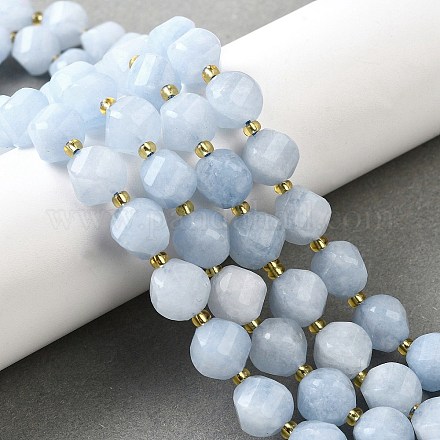 Нити бусин из натурального кварца окрашенные G-U023-A02-08-1