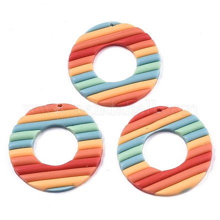 Полимерной глины ручной работы подвески X-CLAY-N010-008D-1