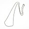 Non-Tarnish 304 Stainless Steel Venetian Chain Necklace Making, Stainless Steel Color, 22 inch(55.88cm)