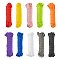 100M 10 Colors 7 Inner Cores Polyester & Spandex Cord Ropes, Solid Color, for Rope Bracelets Making, Mixed Color, 4~5mm, 10m/color
