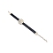 PU Leather Cord Bracelet Making, with Alloy Cabochon Settings, Findings and Watch Bands, Midnight Blue, Tray: 27mm, 7.87 inch(20cm)