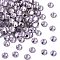 Preciosa® Crystal Hotfix Flatback Stones, Czech Crystal, Round(438 11 612 Chaton Rose VIVA 12 ®), 70230 Pale Lilac, SS10(2.7~2.9mm)
