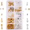 DIY Jewelry Making Sets, with Brass Pendant Bails, Iron Snap on Bails and Tibetan Style Alloy Glue-on Flat Pad Bails, Mixed Color, 13.5x7x3cm, 120pcs/box