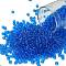 TOHO Round Seed Beads, Japanese Seed Beads, (3C) Transparent Dark Aqua, 8/0, 3mm, Hole: 1mm, about 10000pcs/pound