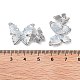 Звенья-бабочки из натурального кристалла кварца KK-B102-15P-3