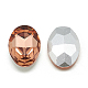 Заостренные заднее стекло горный хрусталь кабошоны RGLA-T080-10x14mm-08-2