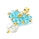 Бусины из ракушек и жемчуга стеклянные подвески PALLOY-MZ00432-03-3