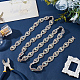 1 ярд железных цепочек со стразами&nbsp;DIY-BC0016-30-4