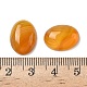 Кабошоны из натурального желтого агата G-G145-01B-61A-3