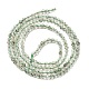 Нити бусин из натурального зеленого рутилированного кварца G-B145-A01-2mm-3