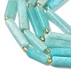 Природных амазонит бисер нитей&nbsp;G-D353-A20-4