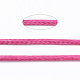 Воском полиэфирные шнуры X-YC-R004-1.5mm-01-5