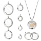 7 шт. 7 стиля подвески-медальоны из нержавеющей стали&nbsp;FIND-NB0005-95-1