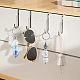 10 шт. застежки для брелока из железного прута с бусинами AJEW-SC0003-89P-5