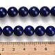 Нитки бусины из натурального ляписа-лазури G-H329-C01-10mm-5