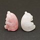 Украшение дисплея скульптуры из натурального розового кварца G-F719-55A-5