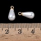 Подвески из АБС-пластика с жемчугом FIND-Z105-03B-01G-3