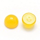 Кабошоны из натурального желтого агата X-G-P393-R17-6mm-2