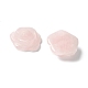 Натуральный розовый кварц резные кабошоны G-C185-01C-01-2