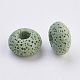 Европейские бусины из натуральной лавы G-E477-A05-2