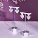 2 пара сережек-гвоздиков из нержавеющей стали EJEW-UN0002-53P-4