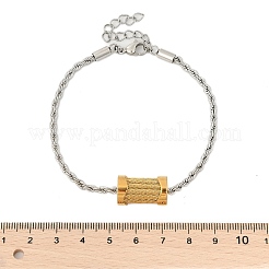 Браслеты из нержавеющей стали 304 для женщин&nbsp;BJEW-Z087-17GP