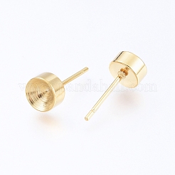 Серьги-гвоздики из нержавеющей стали 304 STAS-I088-H-03G