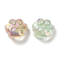 УФ-покрытие прозрачные радужные переливающиеся акриловые бусины&nbsp;TACR-R001-02A