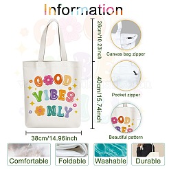 Холщовые женские сумки-шопперы ABAG-WH0057-004