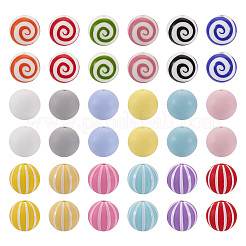 Круглые пищевые экологически чистые силиконовые фокусные шарики&nbsp;SIL-TA0001-90