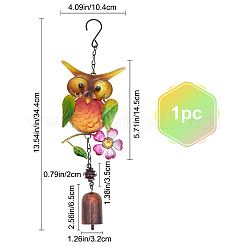 1 шт. железные колокольчики&nbsp;HJEW-GF0001-32